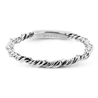 Round - cut Three - stone Engagement Ring & Matching Wedding Band in 18k Gold with Diamonds - Simon G. Jewelry