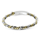 Twist Wedding Set Rings in 18K gold - Simon G. Jewelry