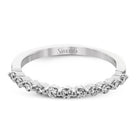 Wedding Band in 18k Gold with Diamonds - Simon G. Jewelry