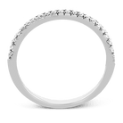 Wedding Band in 18k Gold with Diamonds - Simon G. Jewelry