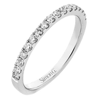 Wedding Band in 18k Gold with Diamonds - Simon G. Jewelry