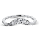 Wedding Band in 18k Gold with Diamonds - Simon G. Jewelry