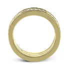 Wedding Band Set In 18k Gold With Diamonds - Simon G. Jewelry