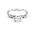 Wedding Set in 18k Gold with Diamonds - Simon G. Jewelry