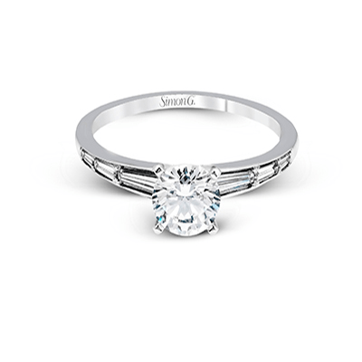 Wedding Set in 18k Gold with Diamonds - Simon G. Jewelry