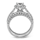 Wedding Set in 18k Gold with Diamonds - Simon G. Jewelry